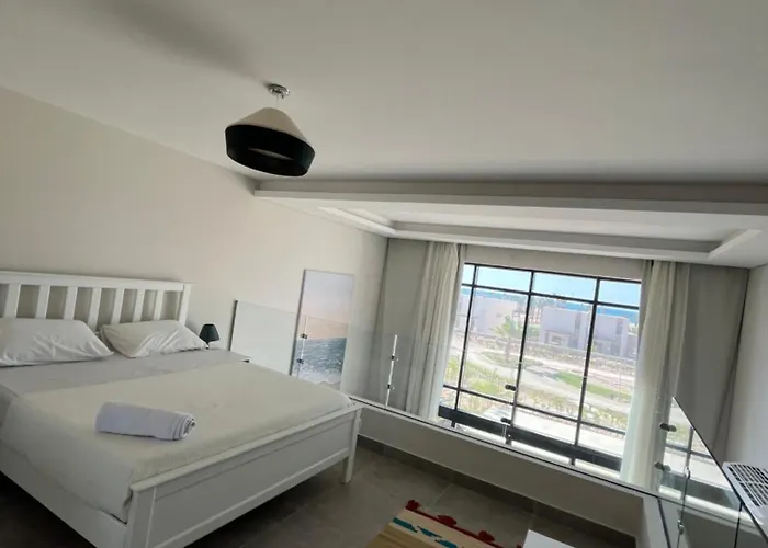 Alpesi faház Cozy 2br Seaview Loft In Mesca Somabay *