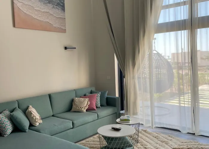Alpesi faház Cozy 2br Seaview Loft In Mesca Somabay Gurdaka