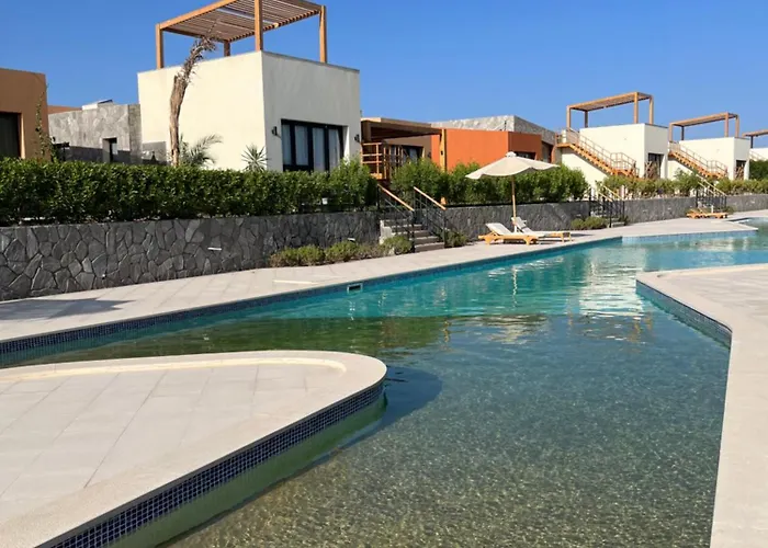 Alpesi faház Cozy 2br Seaview Loft In Mesca Somabay